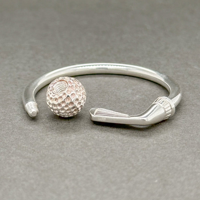 Estate T&Co. SS Golf Ball Key Ring - Walter Bauman Jewelers