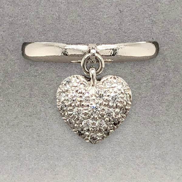 Estate Tiffany & Co. Platinum 0.25cttw F-G/VS1 Diamond - Walter Bauman Jewelers