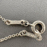 Estate Tiffany & Co. SS Elsa Peretti Open Teardrop Pendant - Walter Bauman Jewelers