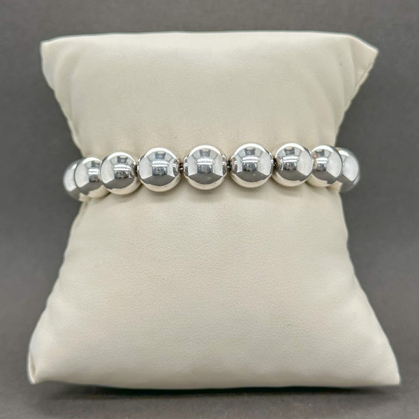 Estate Tiffany & Co. SS Hardwear Ball 10mm Bracelet - Walter Bauman Jewelers