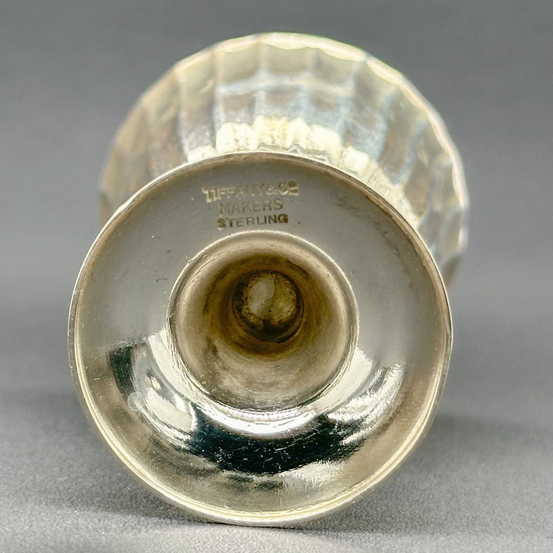 Estate Tiffany & Co. SS Set of 4 Egg Cups - Walter Bauman Jewelers