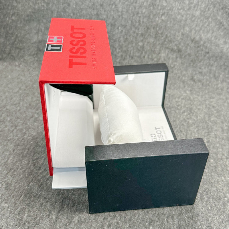 Estate Tissot Inner Box w. Pillow & Booklets(No Watch) - Walter Bauman Jewelers