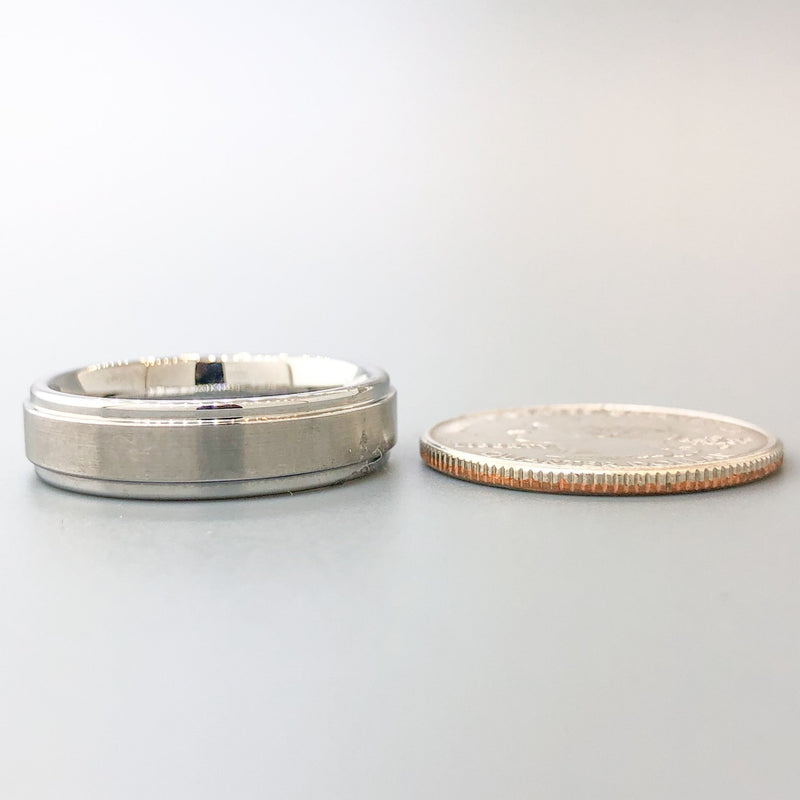 Estate Tungsten Carbide Band - Walter Bauman Jewelers