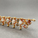 Estate Victorian 10 / 14K Y Gold 1.83ctw I-J/SI2-I1 Diamond Brooch - Walter Bauman Jewelers