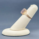 Estate Victorian 10K R Gold 3.51ct Amethyst Ring - Walter Bauman Jewelers