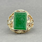 Estate Victorian 14K Y Gold 0.91ct Chalcedony Ring - Walter Bauman Jewelers