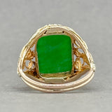 Estate Victorian 14K Y Gold 0.91ct Chalcedony Ring - Walter Bauman Jewelers