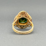 Estate Victorian 21K R Gold 2.54ct Diopside Ring - Walter Bauman Jewelers