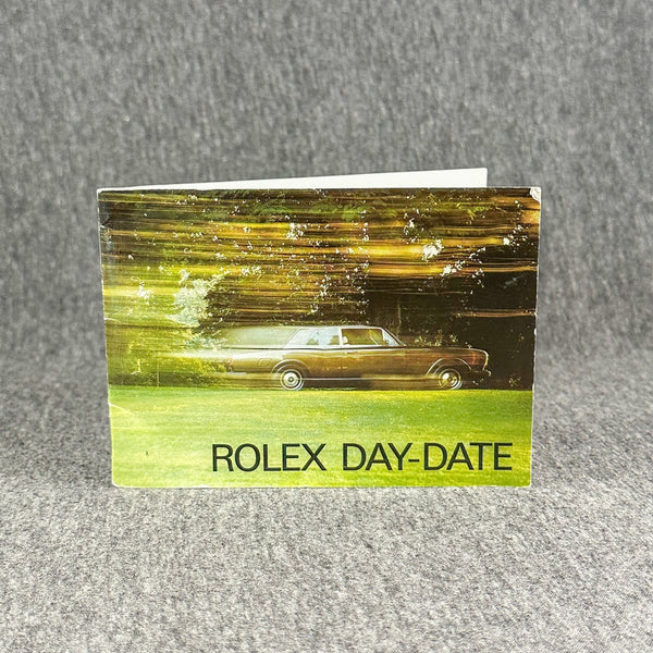 Estate Vintage Rolex Oyster Perpetual Day-Date Booklet - Walter Bauman Jewelers