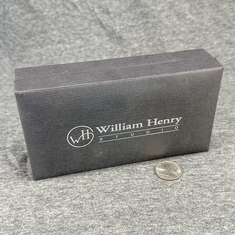 Estate William Henry Box with Instructions EMPTY 13 - Walter Bauman Jewelers