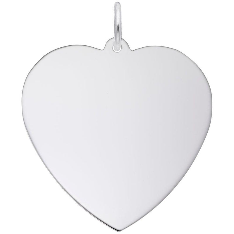 Extra Large Classic Heart Charm - Walter Bauman Jewelers