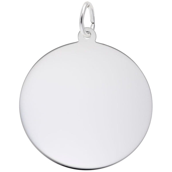 Extra Large Disc Charm - Walter Bauman Jewelers