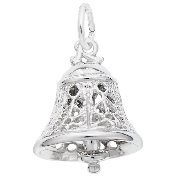 Filigree Bell Charm - Walter Bauman Jewelers