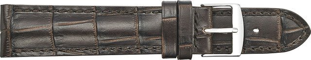 Fleurus Alligator Embossed Leather Watchband 934 - Walter Bauman Jewelers