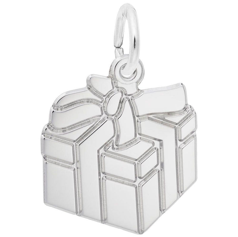 Gift Box Charm - Walter Bauman Jewelers