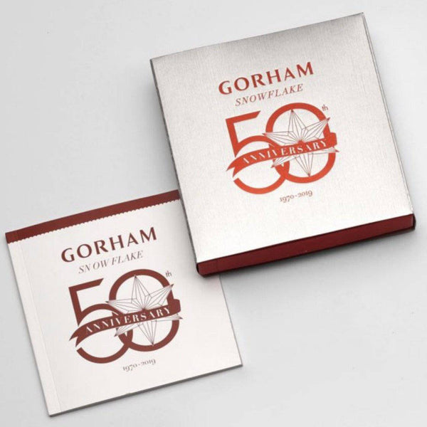 Gorham 50th Edition Annual 2019 Sterling Silver Snowflake Ornament - Walter Bauman Jewelers