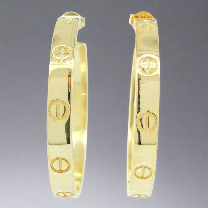 GP Sterling Silver Hoops - Walter Bauman Jewelers