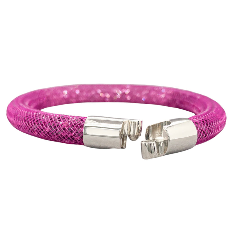 Swarovski Purple Woven Crystal Bracelet - Walter Bauman Jewelers