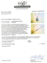 Estate 14K W Gold 11.31ct Aquamarine Pendant - Walter Bauman Jewelers