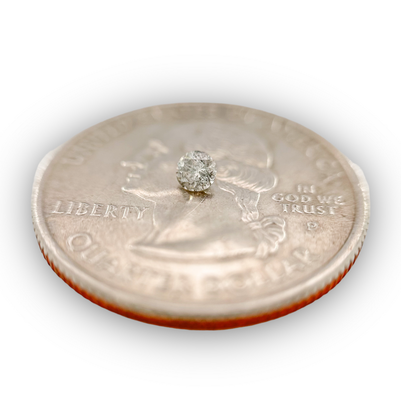 Estate 0.11ct L/I3 RBC Loose Diamond - Walter Bauman Jewelers