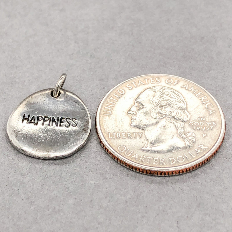 Estate SS Happiness Charm - Walter Bauman Jewelers