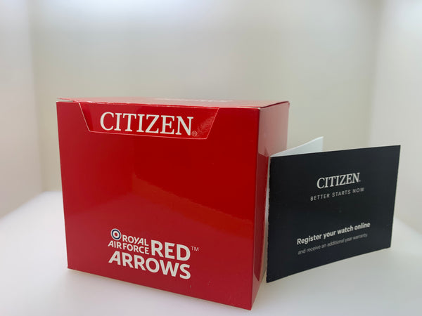 Genuine Original Citizen Royal Air Force Red Arrows RAF (Watch Box ONLY) - Walter Bauman Jewelers