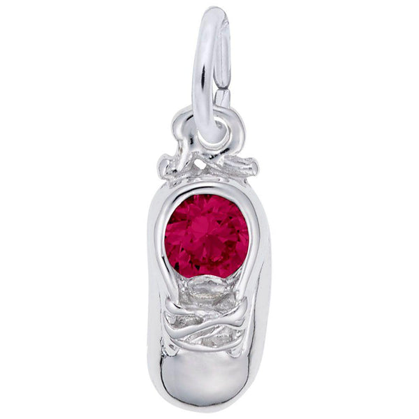 July Baby Shoe Charm - Walter Bauman Jewelers