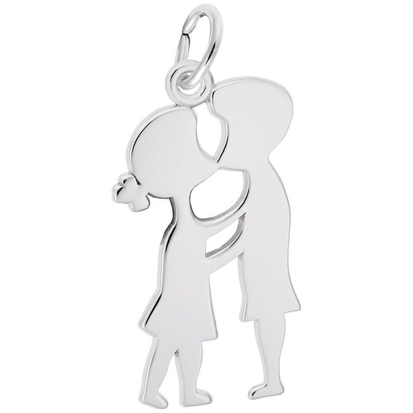 Kissing Couple Charm - Walter Bauman Jewelers