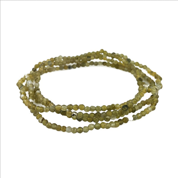 Labradorite set of 4 stretch bracelets - Walter Bauman Jewelers