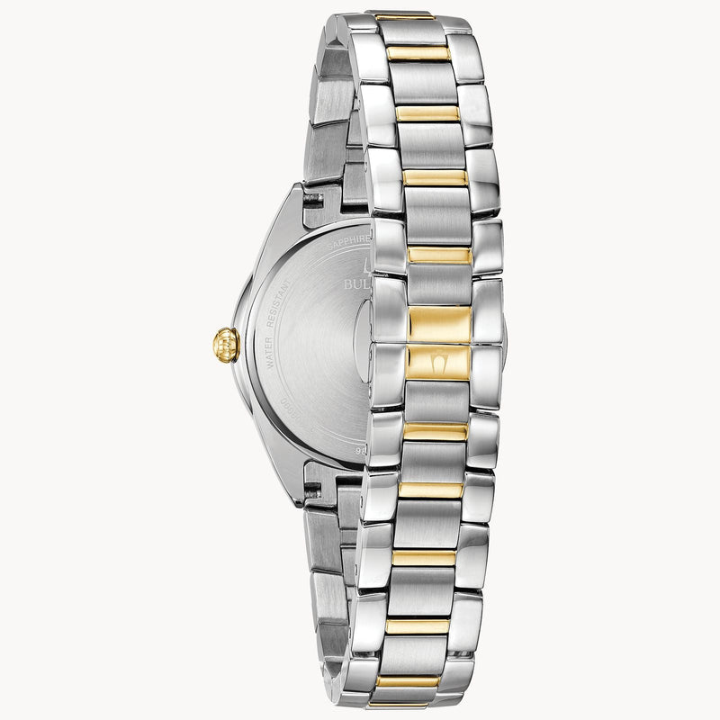 Ladies Bulova Watch with 8 Diamonds 98P184 - Walter Bauman Jewelers