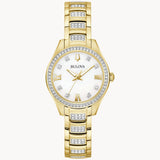 Ladies Bulova Watch with Crystals 98L306 - Walter Bauman Jewelers