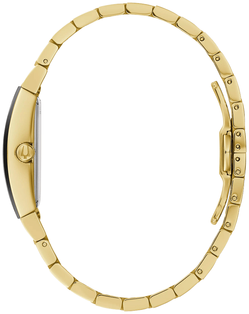 Ladies Gold Tone Bulova Watch 97L164 - Walter Bauman Jewelers