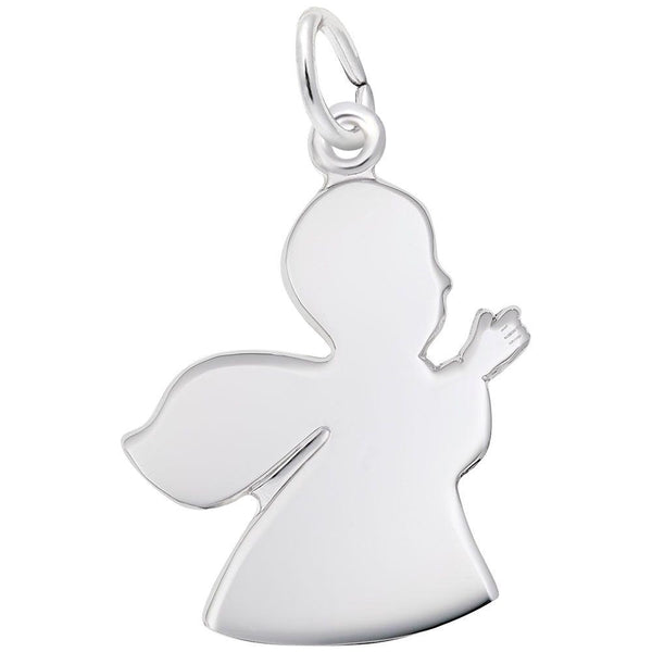 Large Guardian Angel Charm - Walter Bauman Jewelers