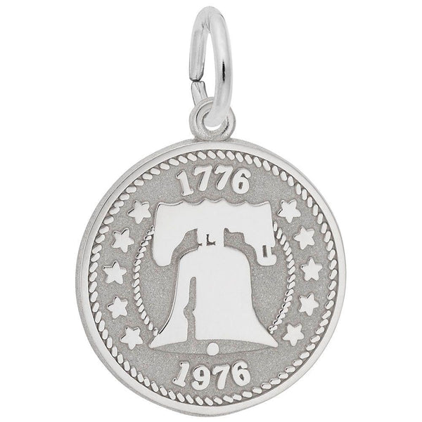 Liberty Bell Disc Charm - Walter Bauman Jewelers