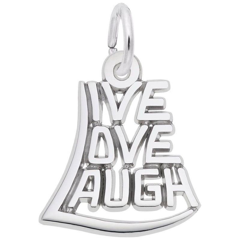 Live, Love, Laugh Charm - Walter Bauman Jewelers