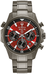 Men's Bulova Chronograph Watch 98B350 - Walter Bauman Jewelers