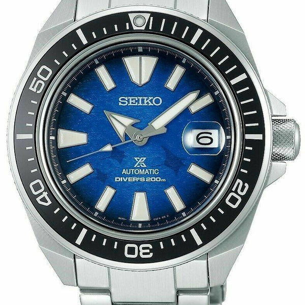 Men's Seiko Prospex Samurai Manta Ray Dial Divers Watch