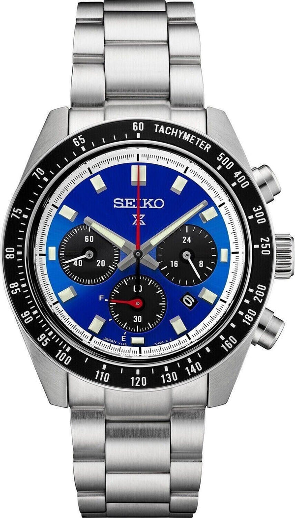 Men's Seiko Prospex Speedtimer Solar Chronograph SSC931 - Walter Bauman Jewelers