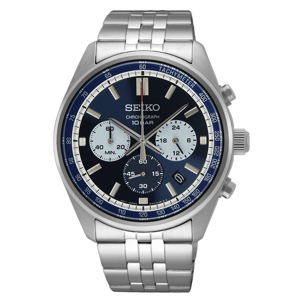 Men's Seiko Quartz Chronograph Watch SSB427 - Walter Bauman Jewelers