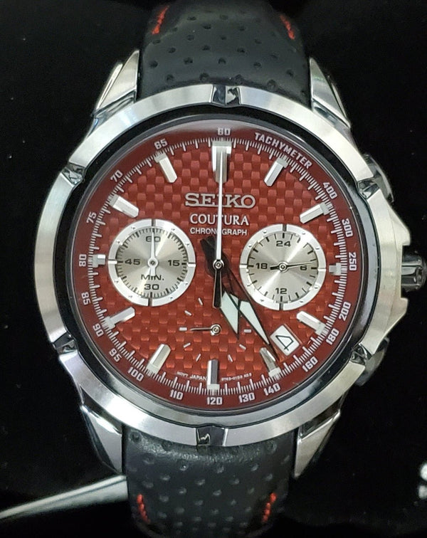 Men's Seiko Watch Coutura Chronograph SSB435 - Walter Bauman Jewelers
