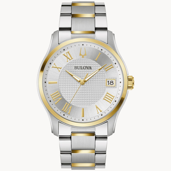 Men's TT Bulova Watch 98B391 Wilton - Walter Bauman Jewelers