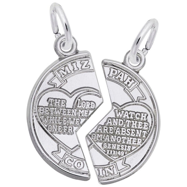 Mizpah Charm - Walter Bauman Jewelers