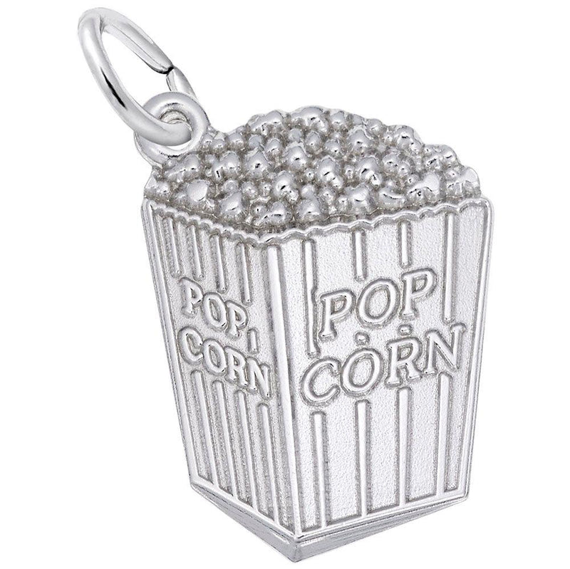 Movie Popcorn Charm - Walter Bauman Jewelers