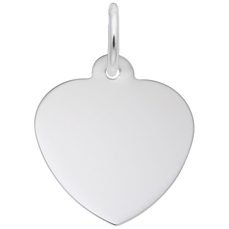 Petite Classic Heart Charm - Walter Bauman Jewelers