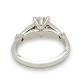 Platinum 0.58ctw G/VS2 Diamond Mounting - Walter Bauman Jewelers