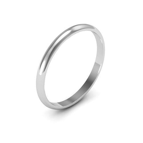 Platinum 2mm Wedding Band - Walter Bauman Jewelers