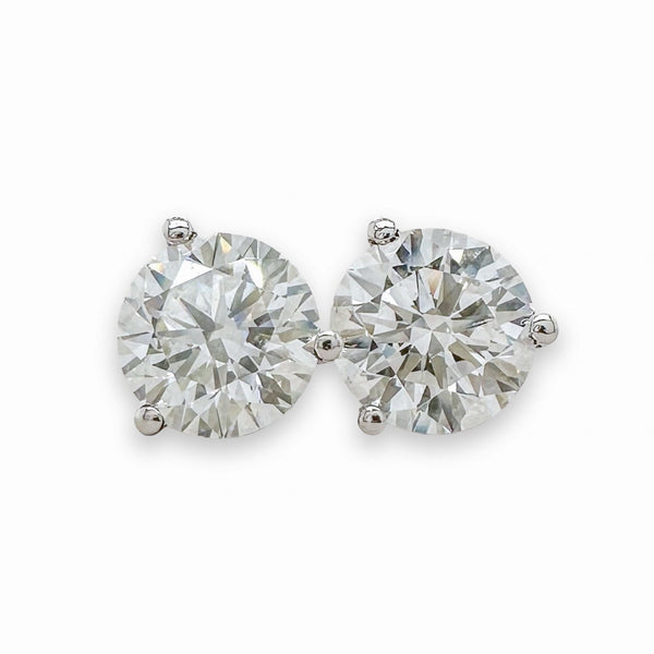 Platinum 5.16ctw F/VS2 Lab-Created Diamond Earrings - Walter Bauman Jewelers