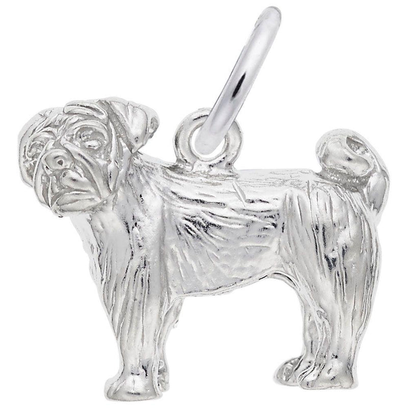 Pug Dog Charm - Walter Bauman Jewelers