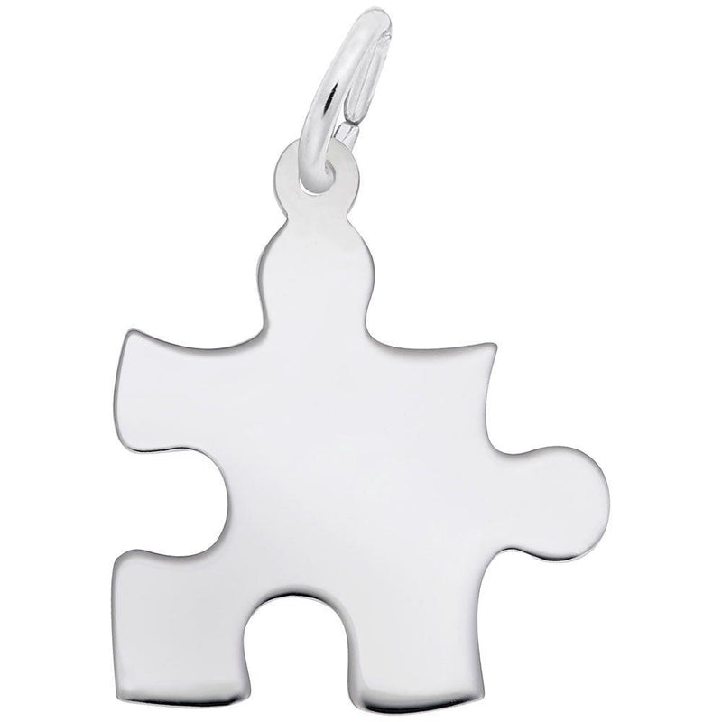 Puzzle Piece Charm - Walter Bauman Jewelers