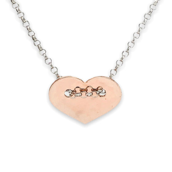 RGP “Delila” Heart Necklace - Walter Bauman Jewelers